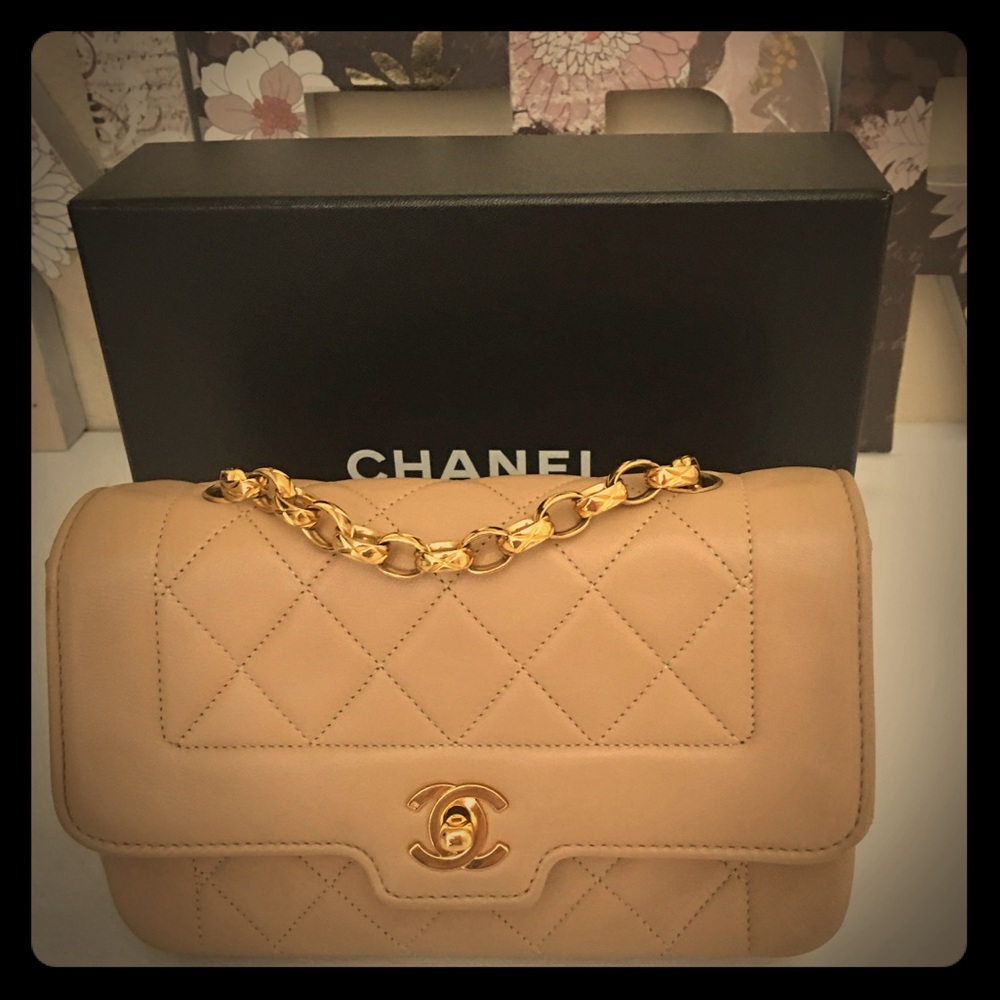 Vintage Chanel mini flap